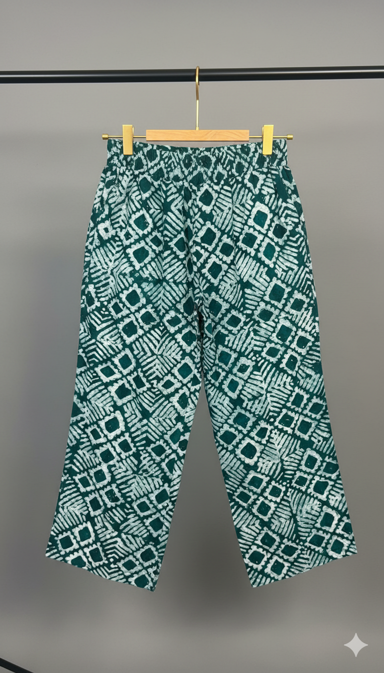 Straight pants