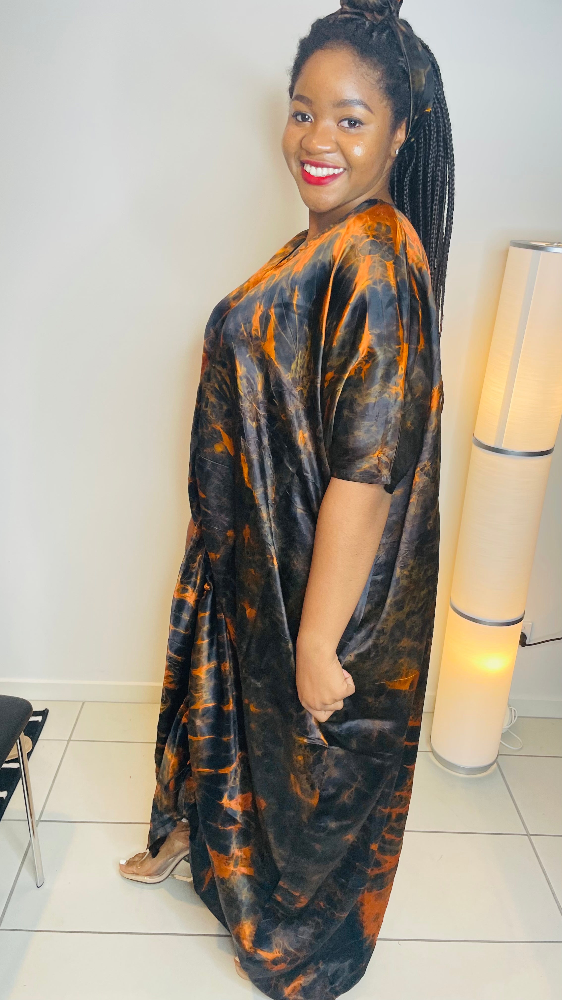 Satin Kaftan