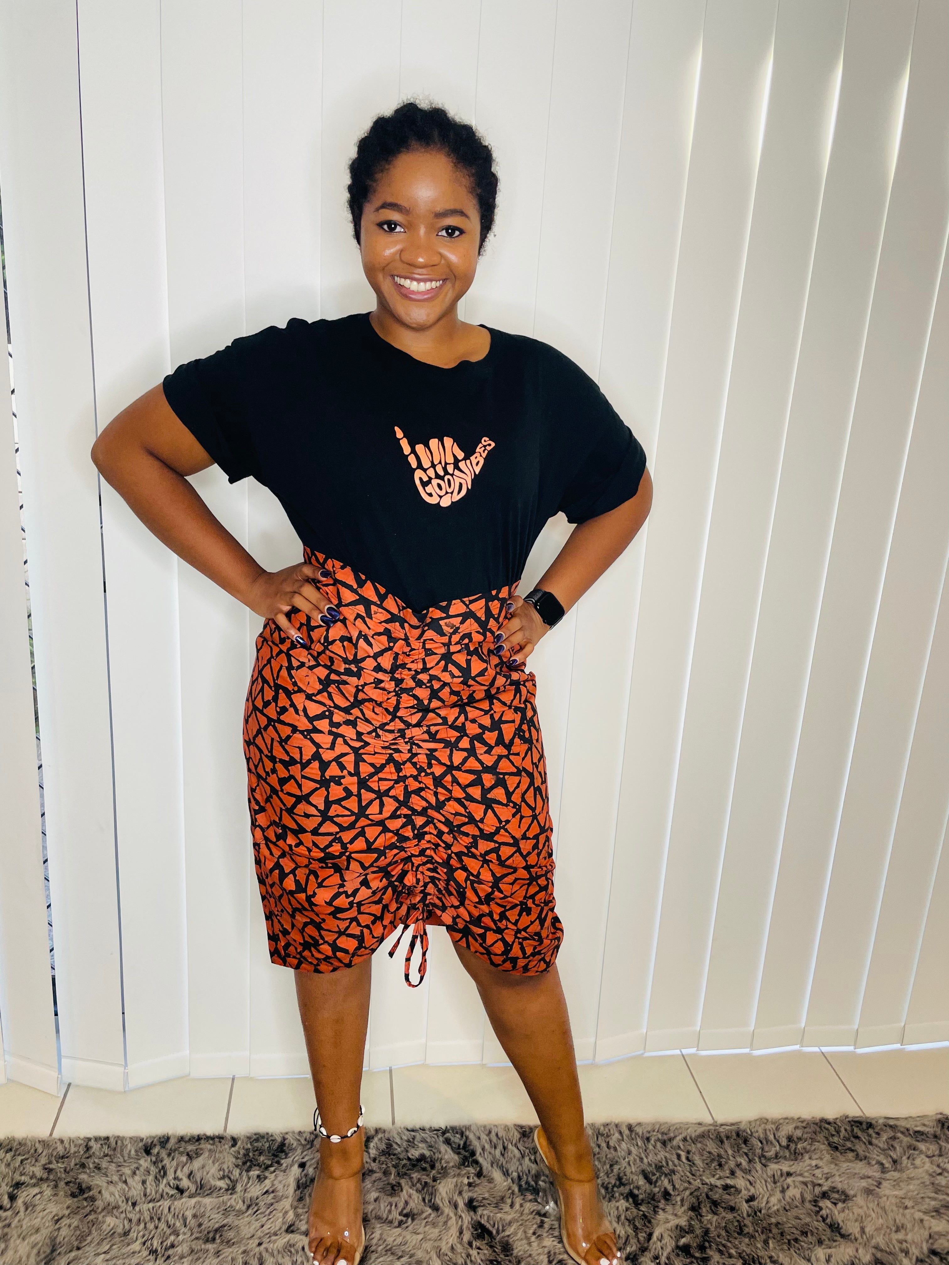 Adire skirt