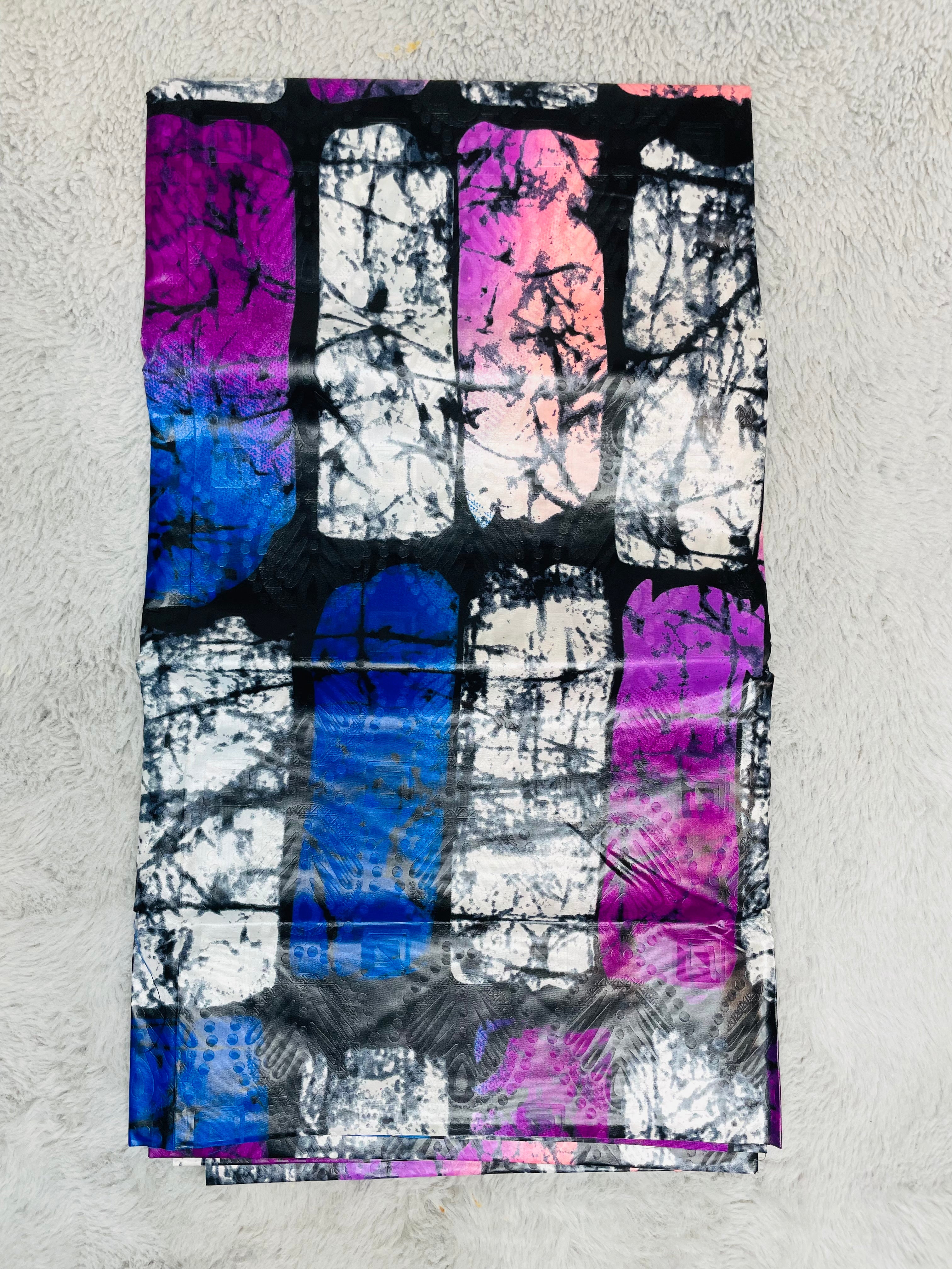 Adire cotton brocade