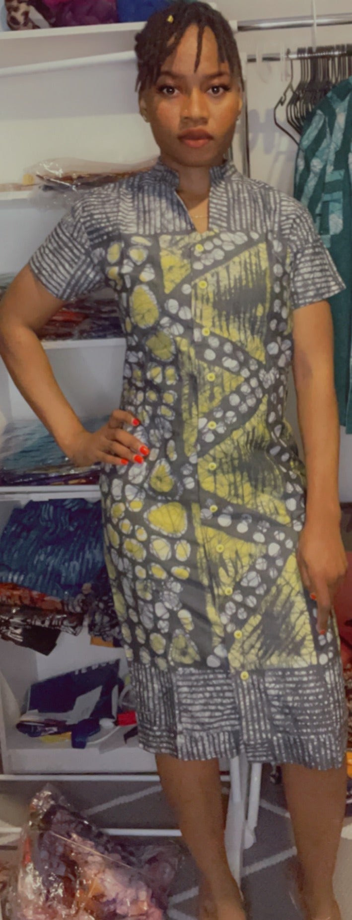 Cooperate Adire Dress