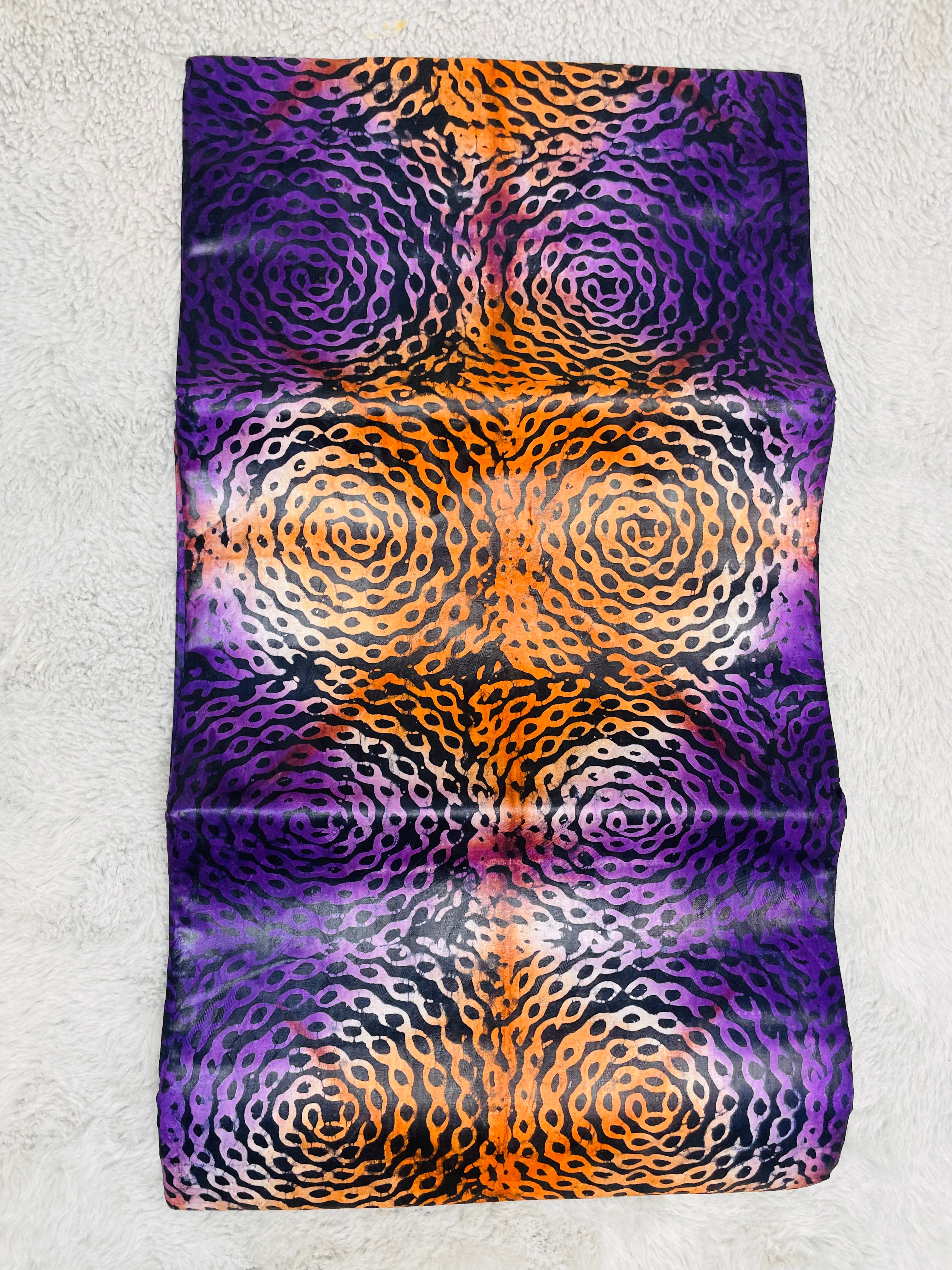 Purple Adire Eleko