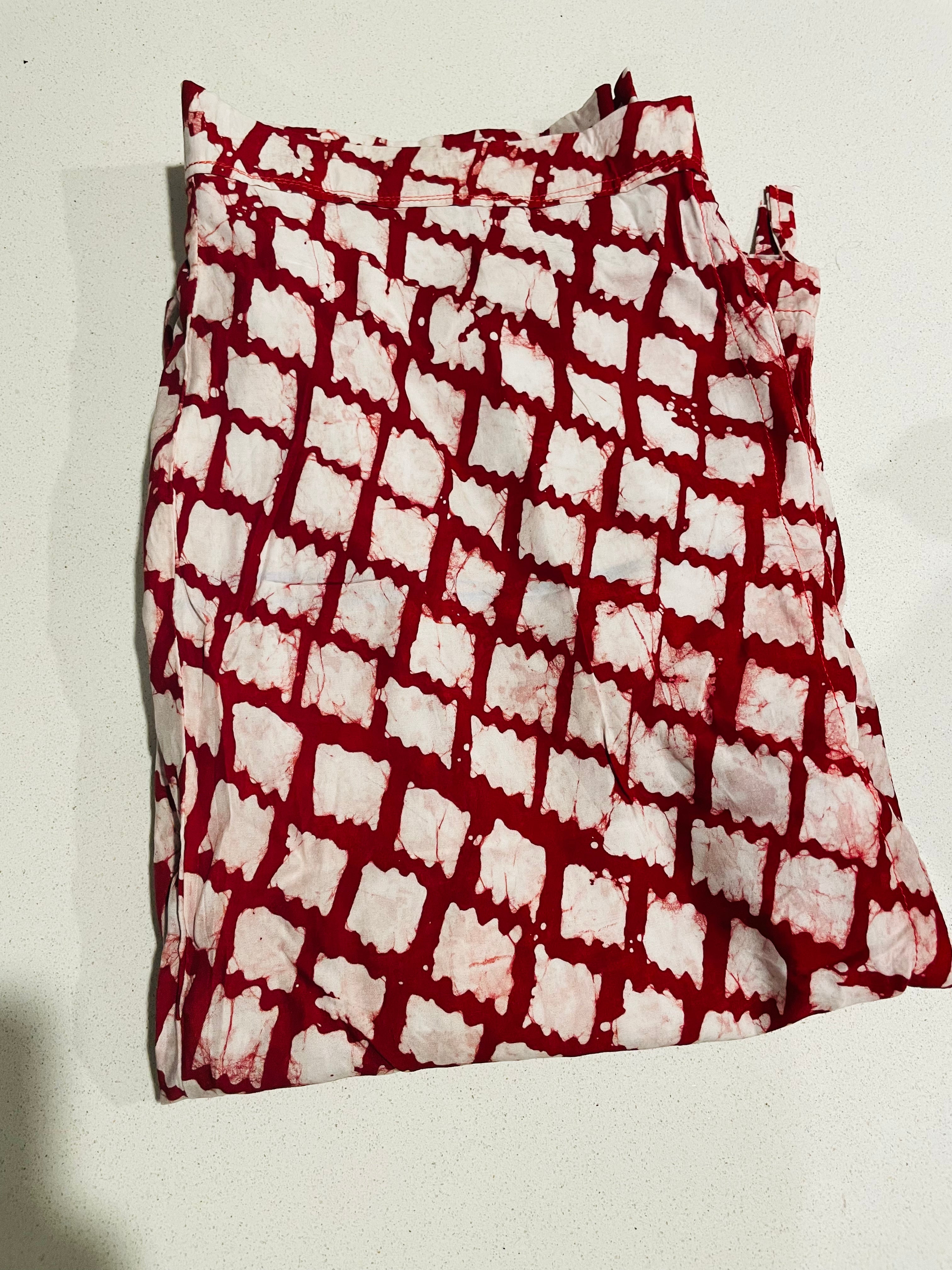 Adire skirt