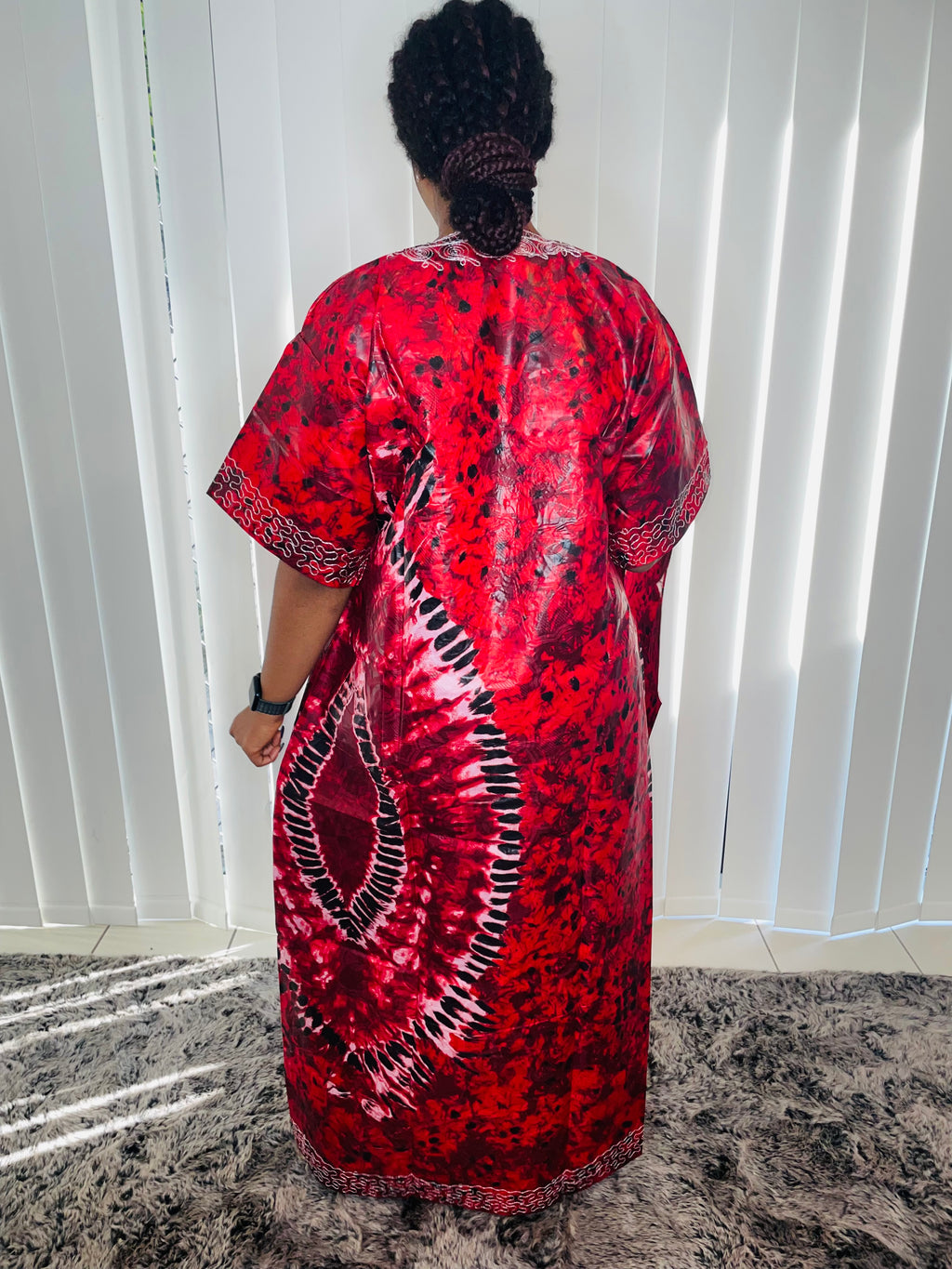 Adire gown