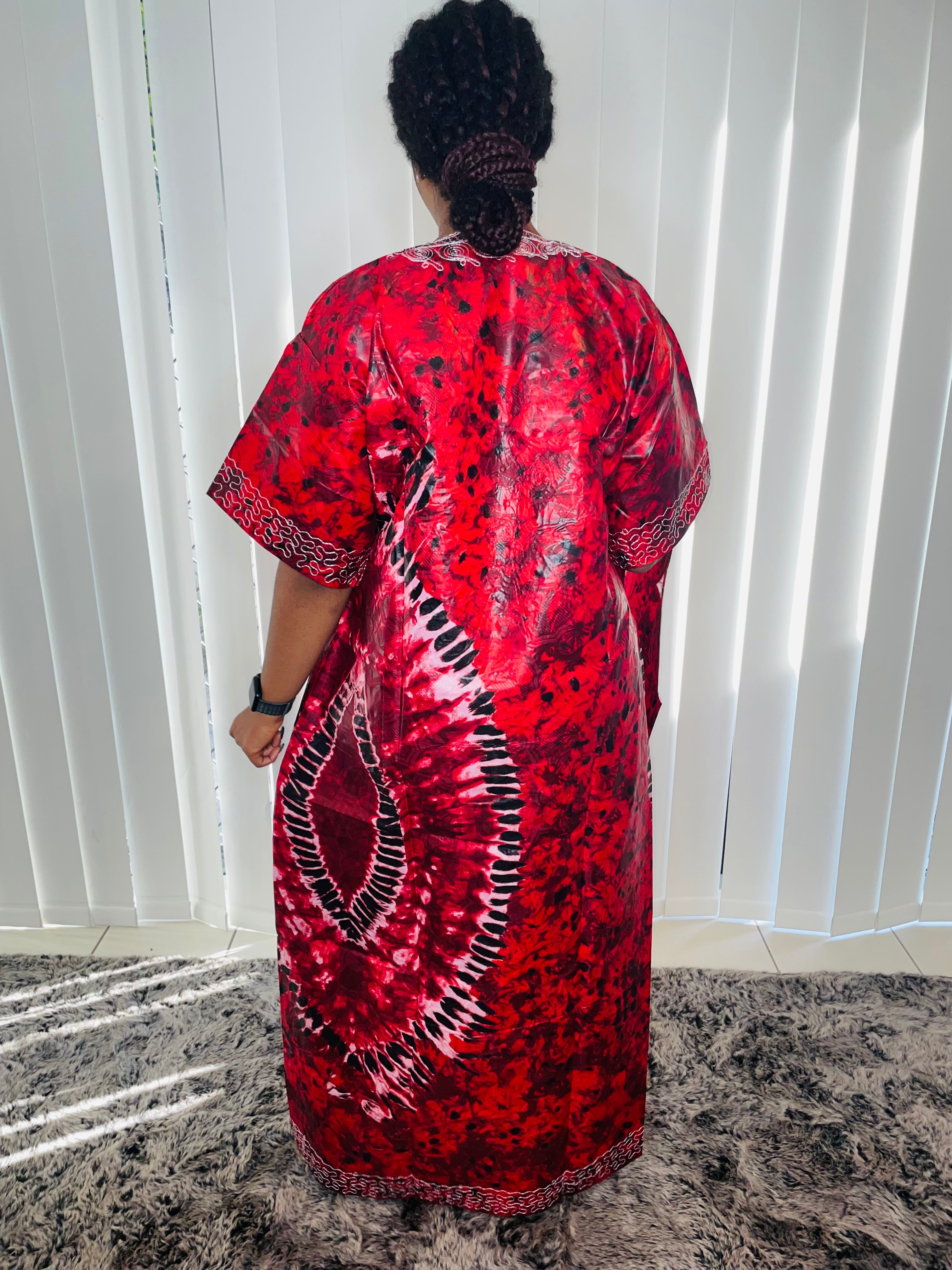 Adire gown