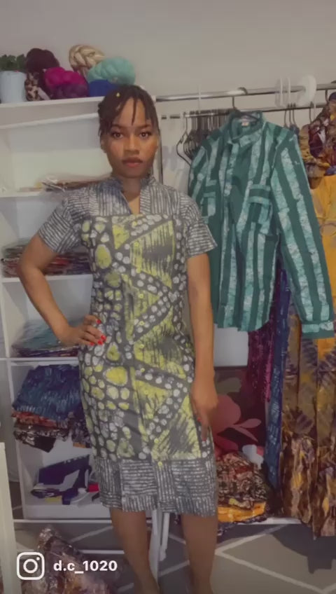Cooperate Adire Dress
