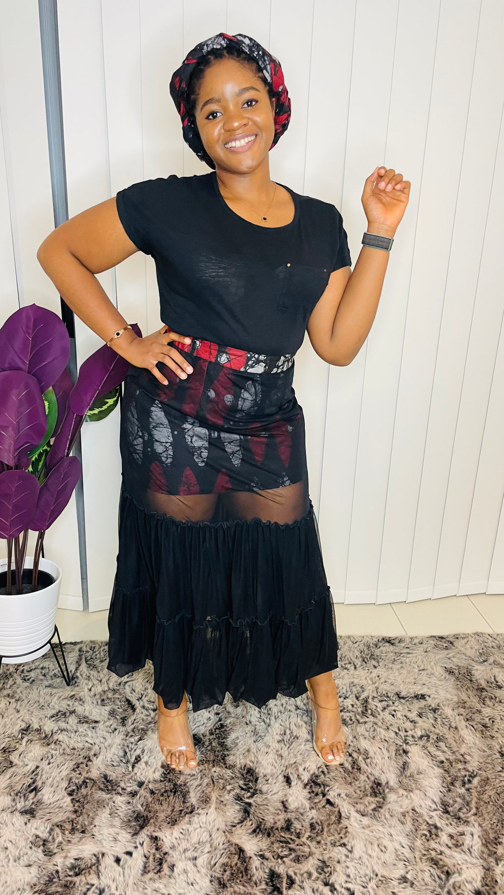 Gypsy skirt and scarf