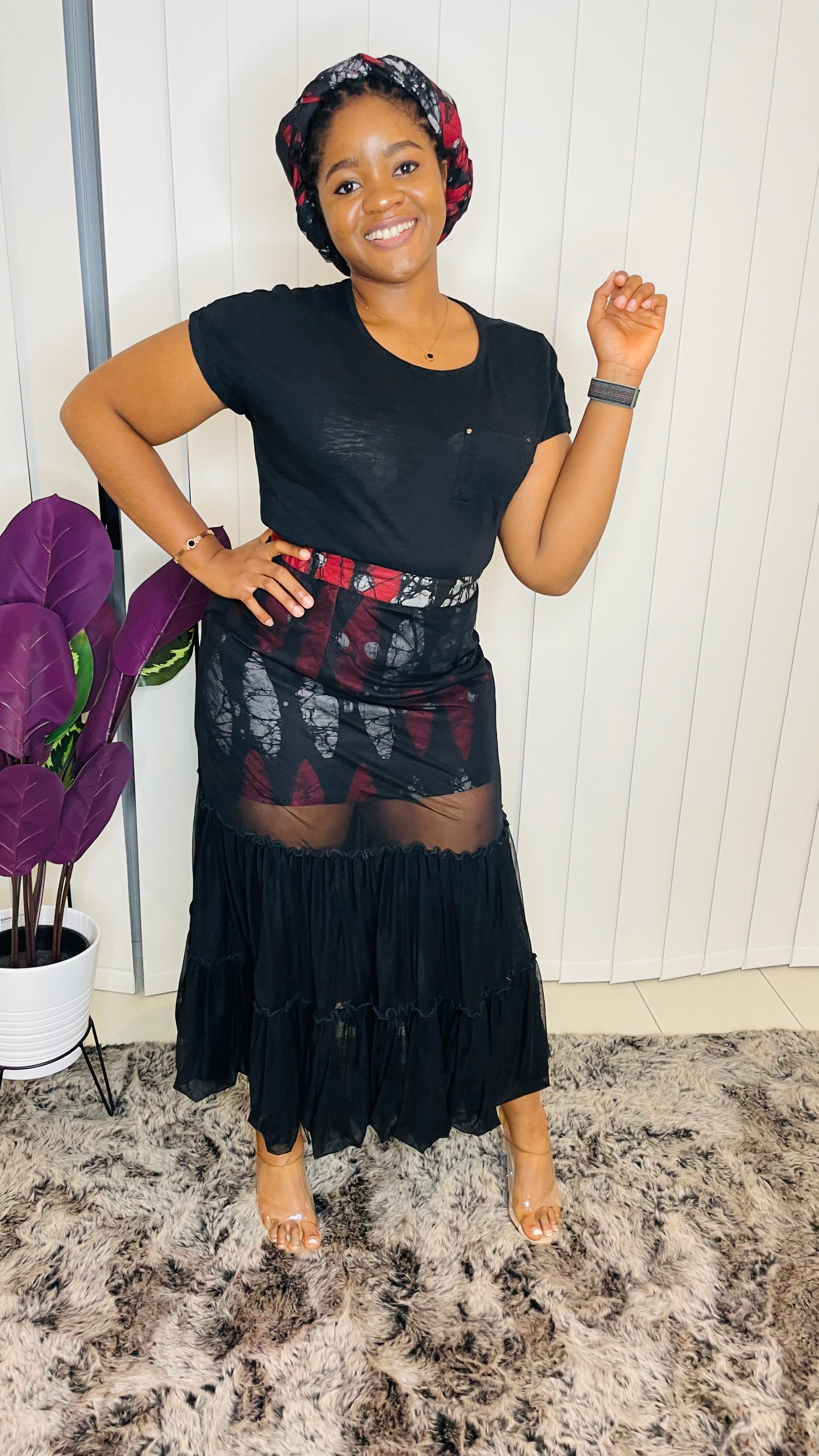 Gypsy skirt and scarf