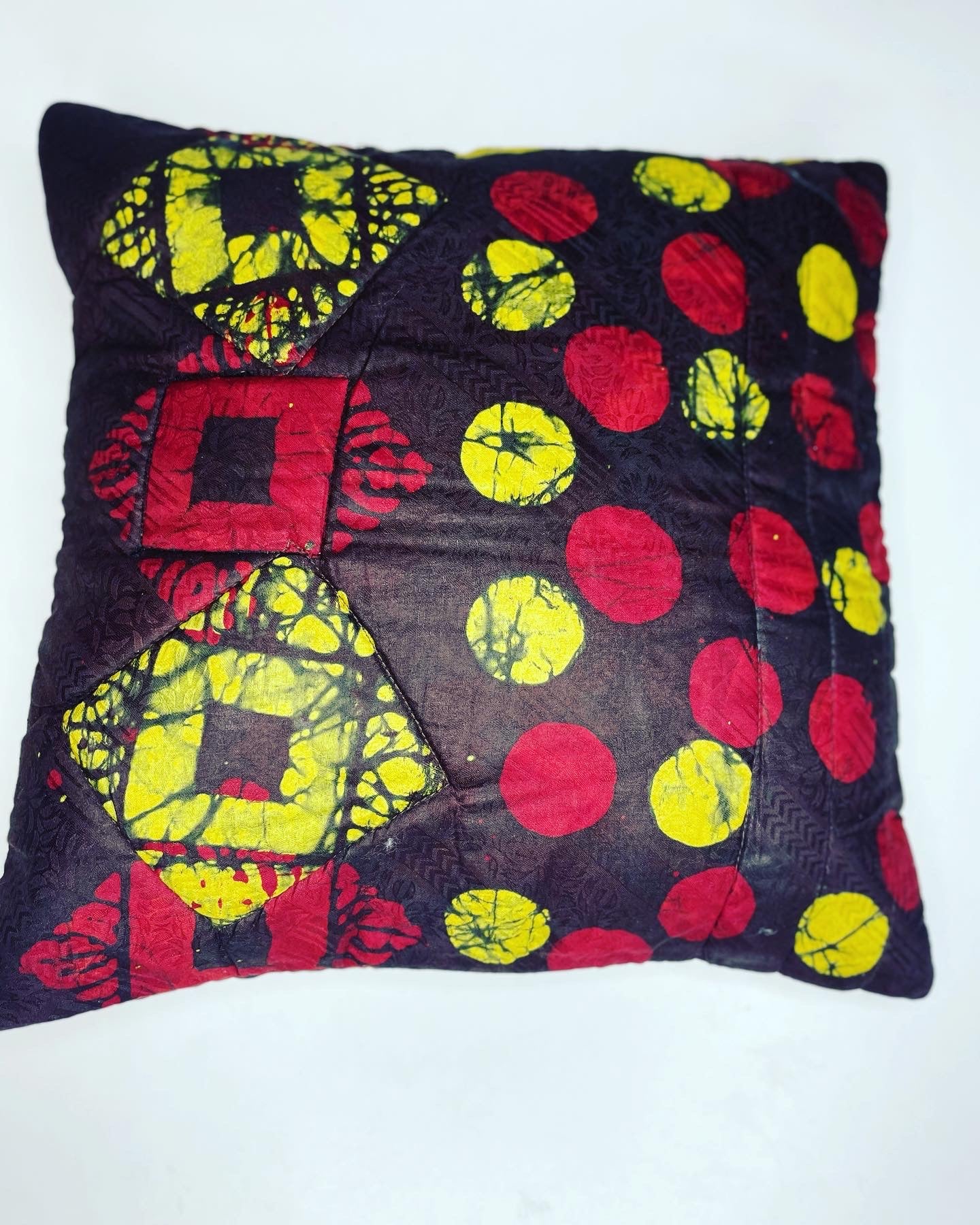 Double sided throw pillows