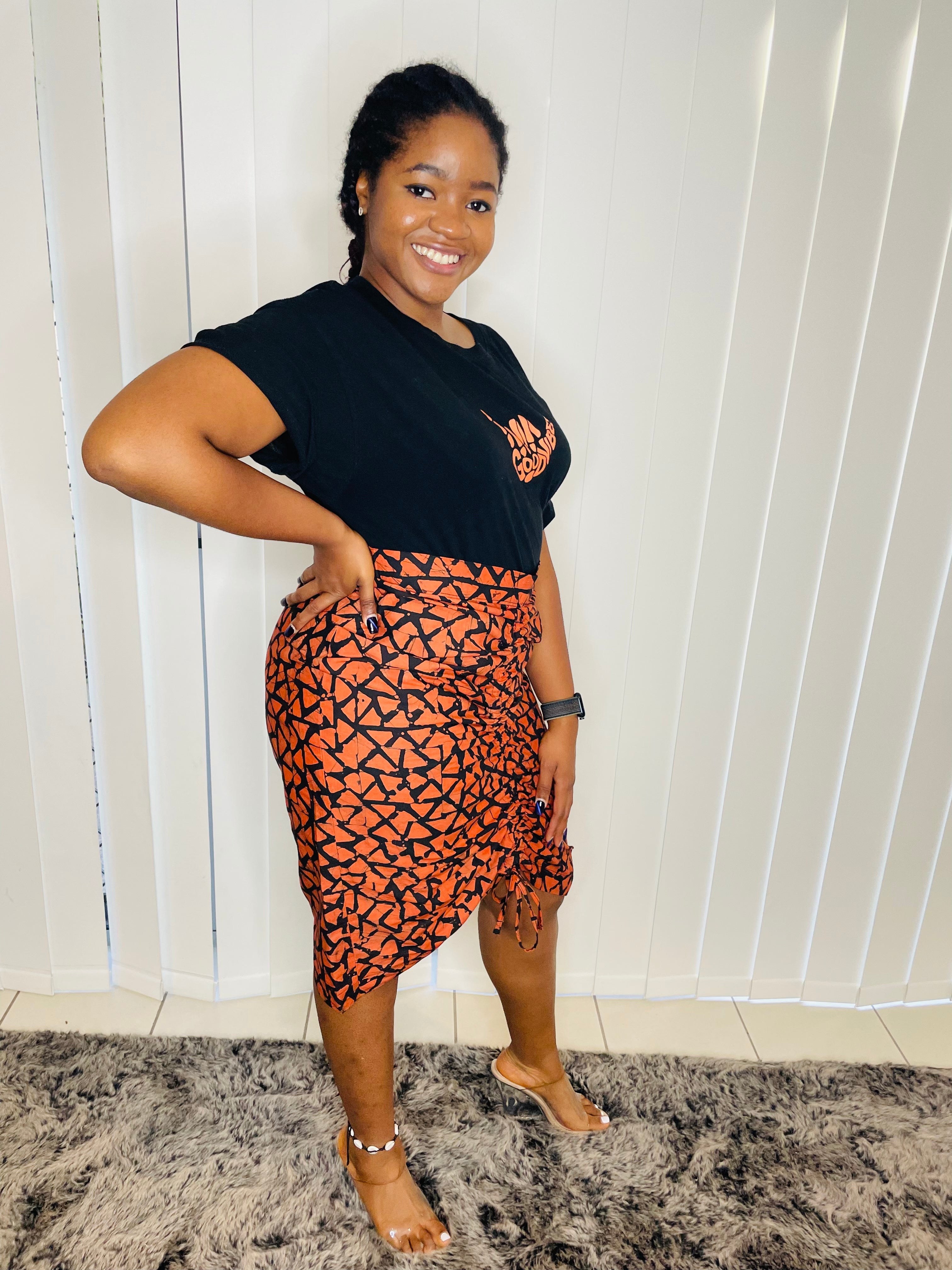 Adire skirt