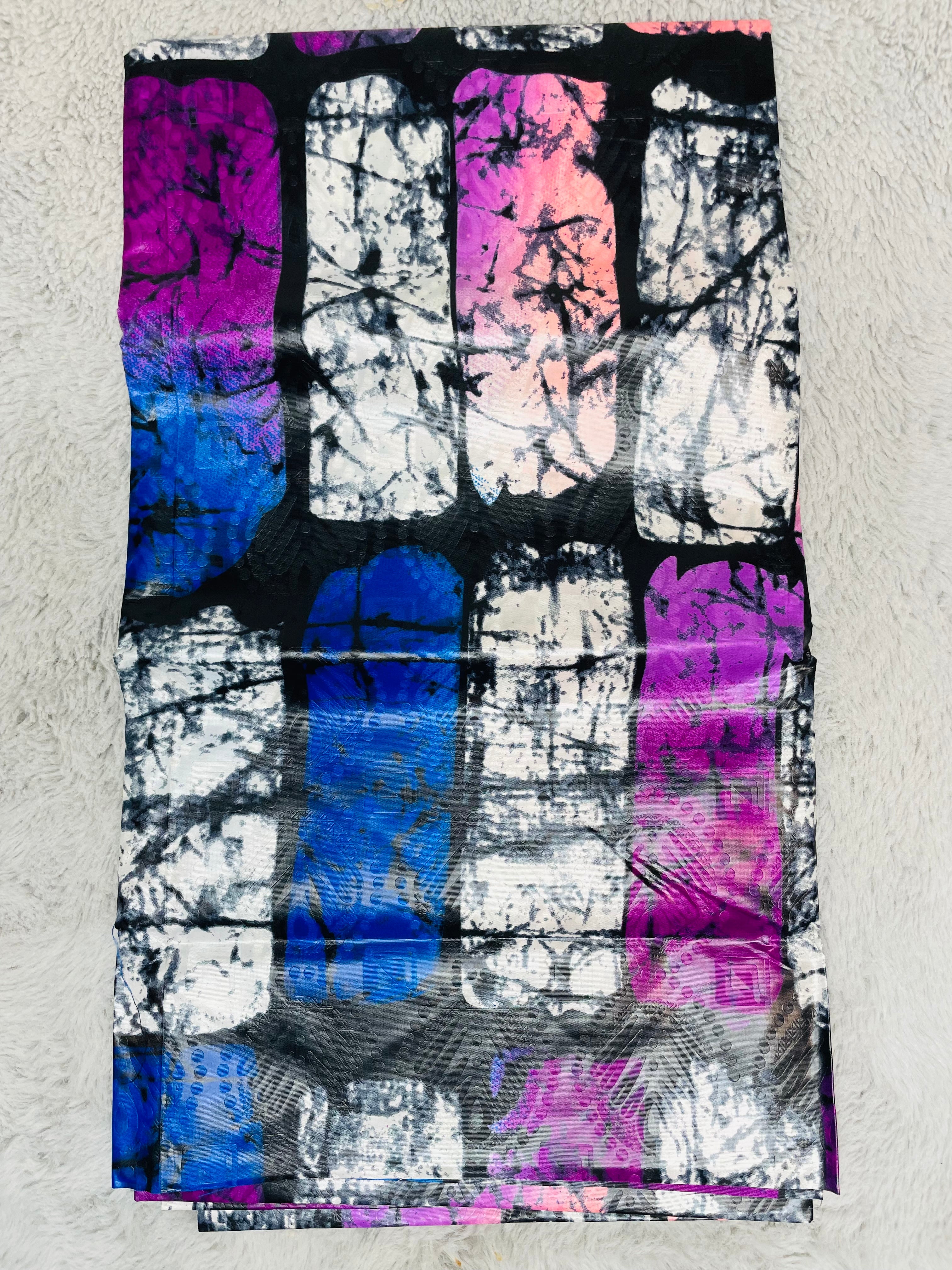 Adire cotton brocade