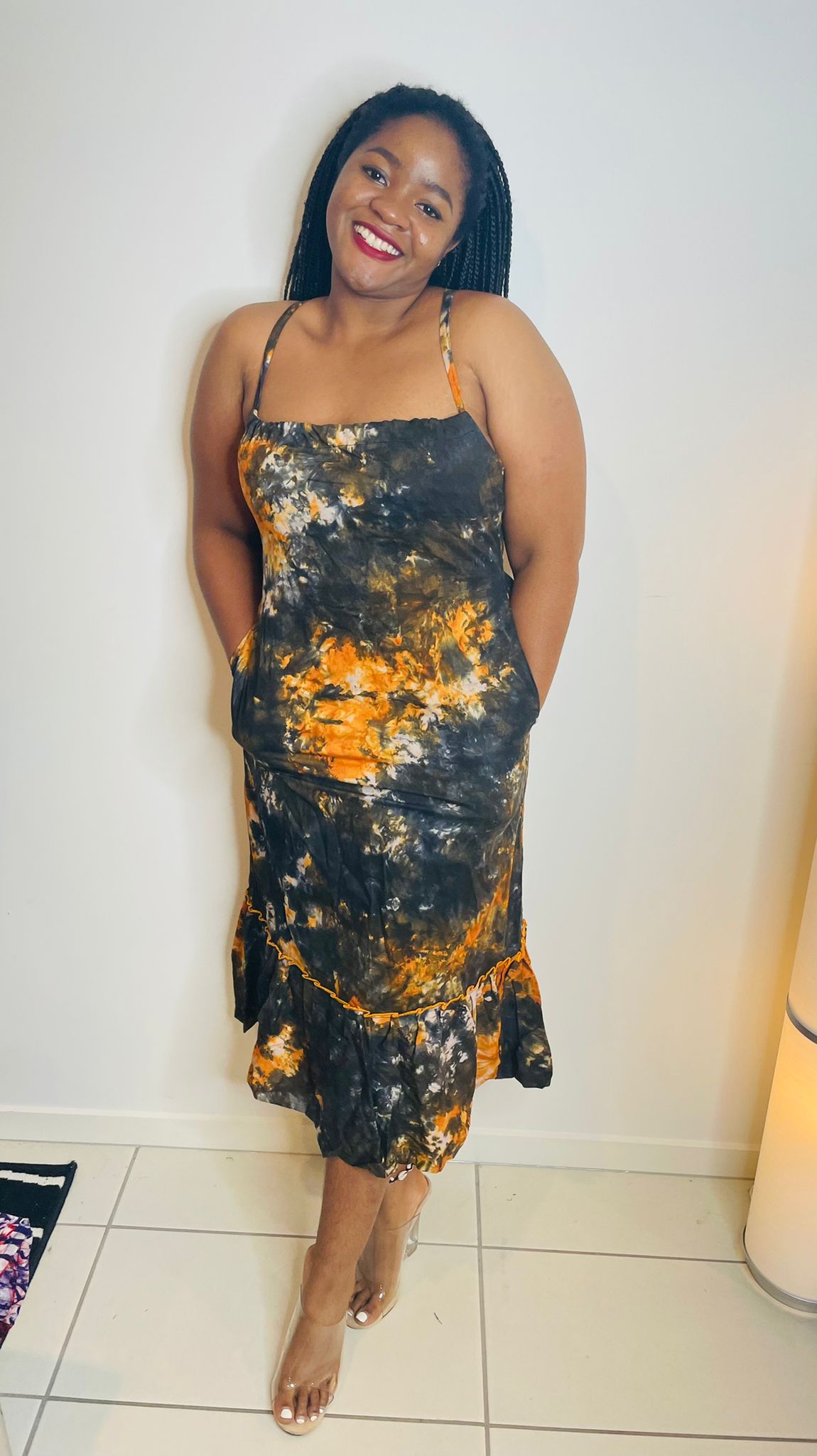 Tie dye Date Dress